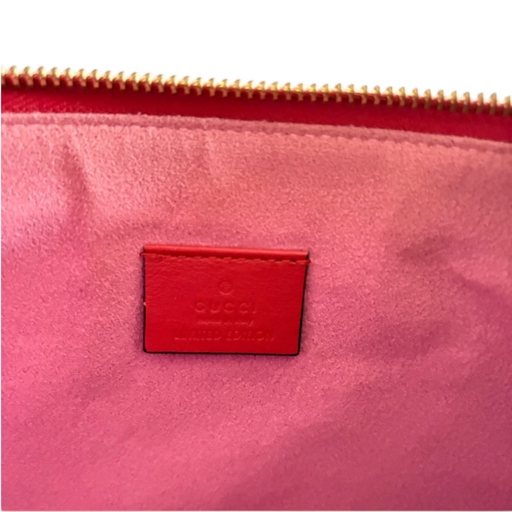 ✨✨✨ Limited Edition Gucci Bosco Boston Terrier GG Supreme Clutch ✨✨✨ - Picture 5 of 7